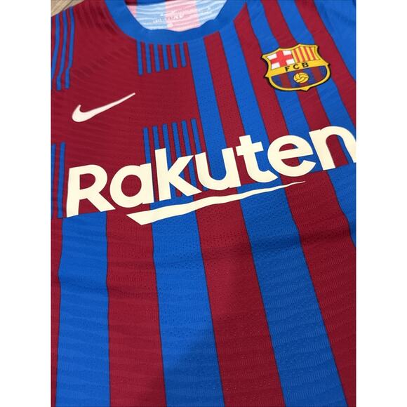 NEW BARCELONA 2021/22 HOME JERSEY XL PLAYER VERSION ADV - Picture 5 of 9